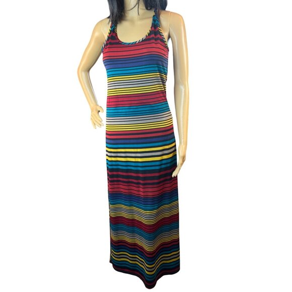 mi manchi Dresses & Skirts - (5 for $25) mi manchi multi color Racerback Maxi Dress Size Small